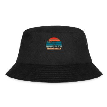 Frisbee Golf Disc Golf - Bucket Hat - black - Front - Lela (165cm)
