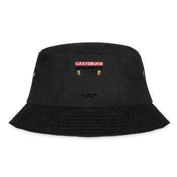 16. Geburtstag Mädchen & Junge Gästebuch - Bucket Hat - Schwarz - Vorne - Lela (165cm)