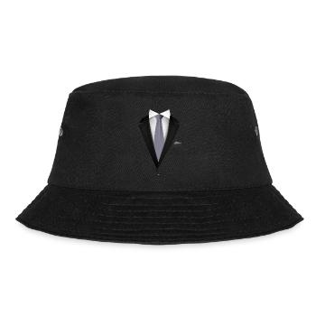 Tuxedo with a Tie For Weddings And Special - Bucket Hat - black - Front - Lela (165cm)
