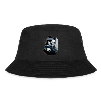 Samurai Warrior - Japan - Demon - Bucket Hat - black - Front - Lela (165cm)