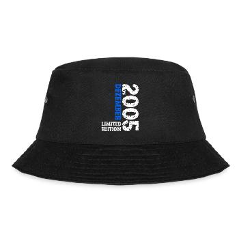 2005 Dezember Limited Edition 18. Geburtstag Deko - Bucket Hat - Schwarz - Vorne - Lela (165cm)