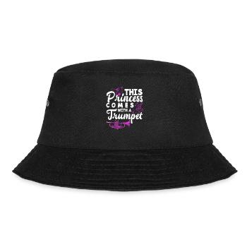Trompete Trompeter Trompeten Spieler - Bucket Hat - Schwarz - Vorne - Lela (165cm)