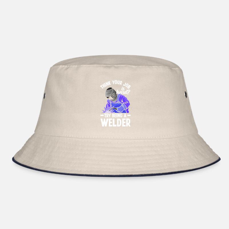 Funny Welder Gift Bucket Hat