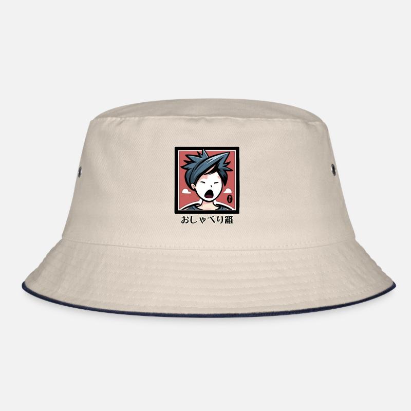Anime Tarot: おしゃべり箱 - The Chatterbox, Speaker Bucket Hat