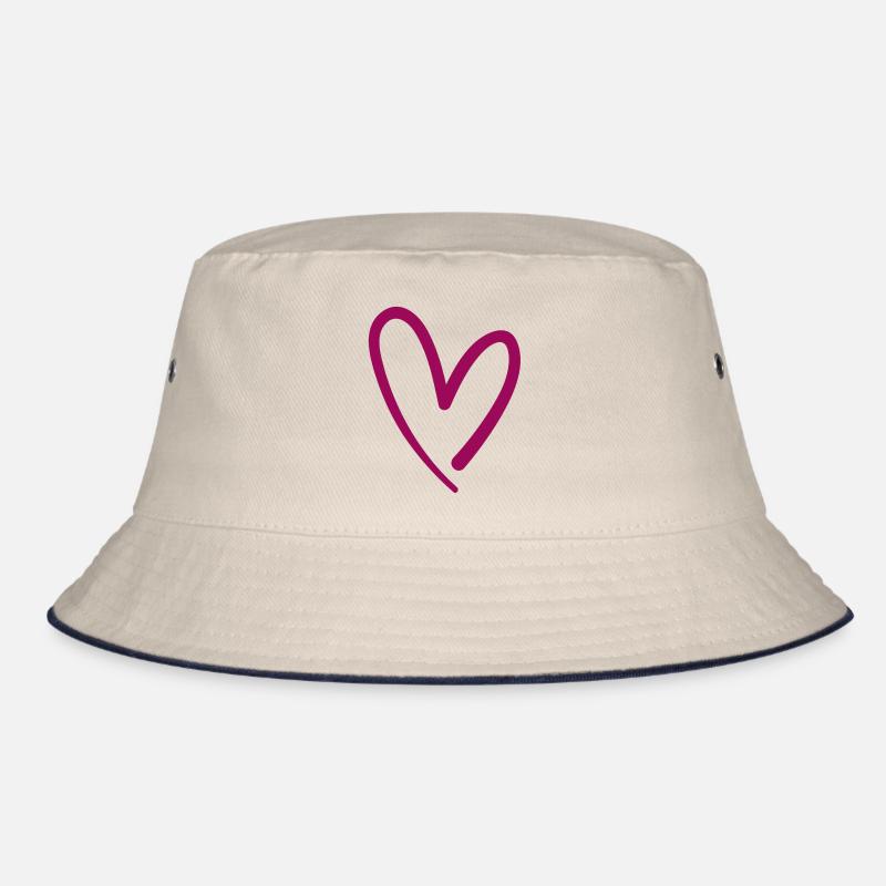 Heart Bucket Hat