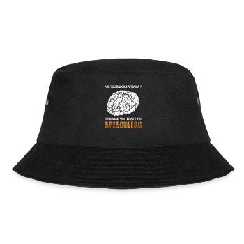 Empower Aphasia Awareness Connection - Bucket Hat - black - Front - Lela (165cm)