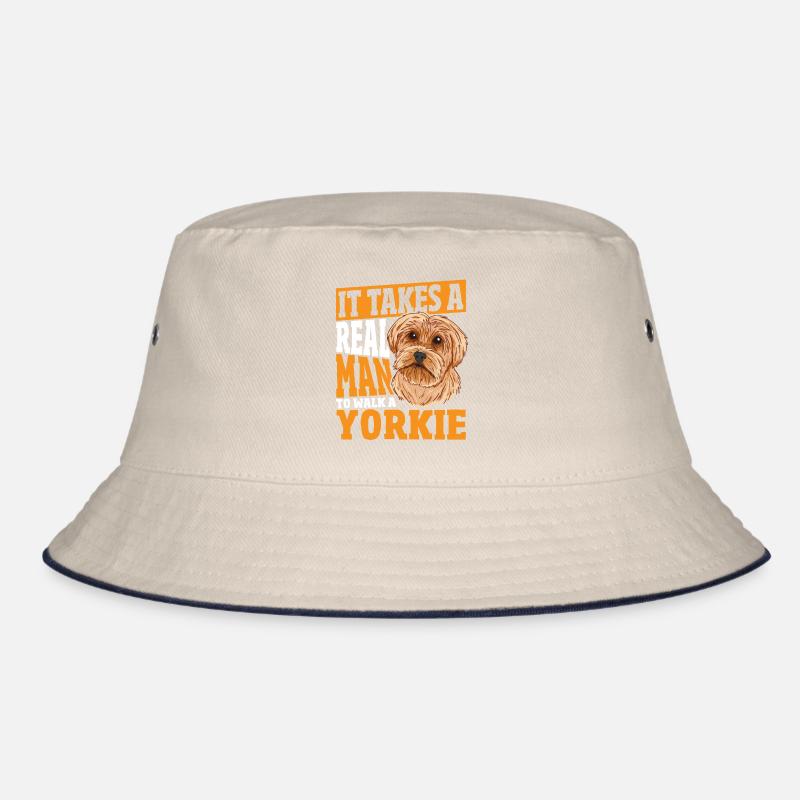 Yorkshire Terrier-Besitzer: Nur ein echter Mann Bucket Hat