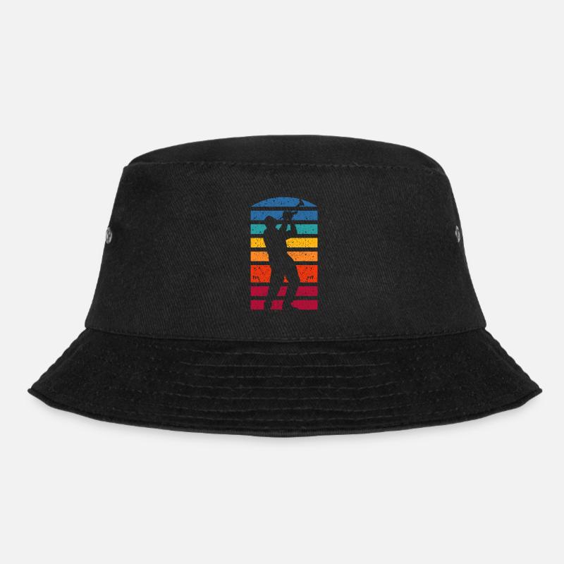 Trompete Trompeter Trompeten Spieler - Bucket Hat - Schwarz