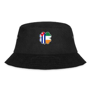 Drapeau Cubain Irlandais Irlande Cuba Shamrock - Bob - noir - Devant - Lela (165cm)