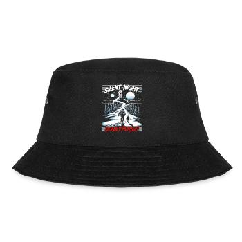 Silent Night, Deadly Pursuit - Winter Horror Chase - Bucket Hat - Schwarz - Vorne - Lela (165cm)