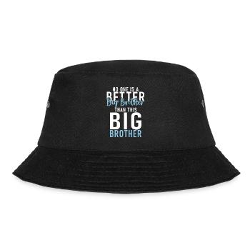 Big Brother Gift - Bucket Hat - Schwarz - Vorne - Lela (165cm)