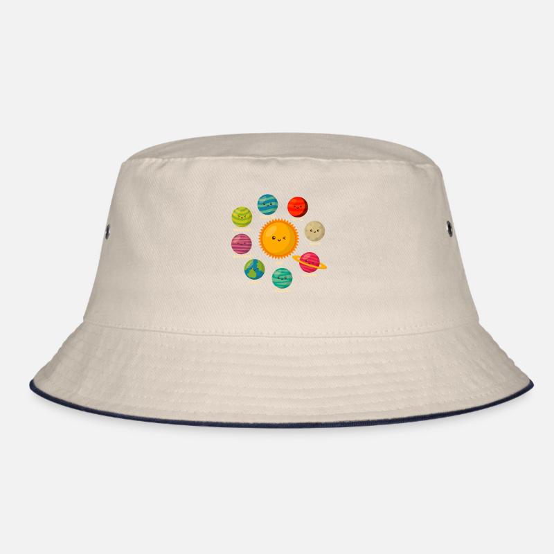 Solar System, Planets, Science Space, Astrology Bucket Hat