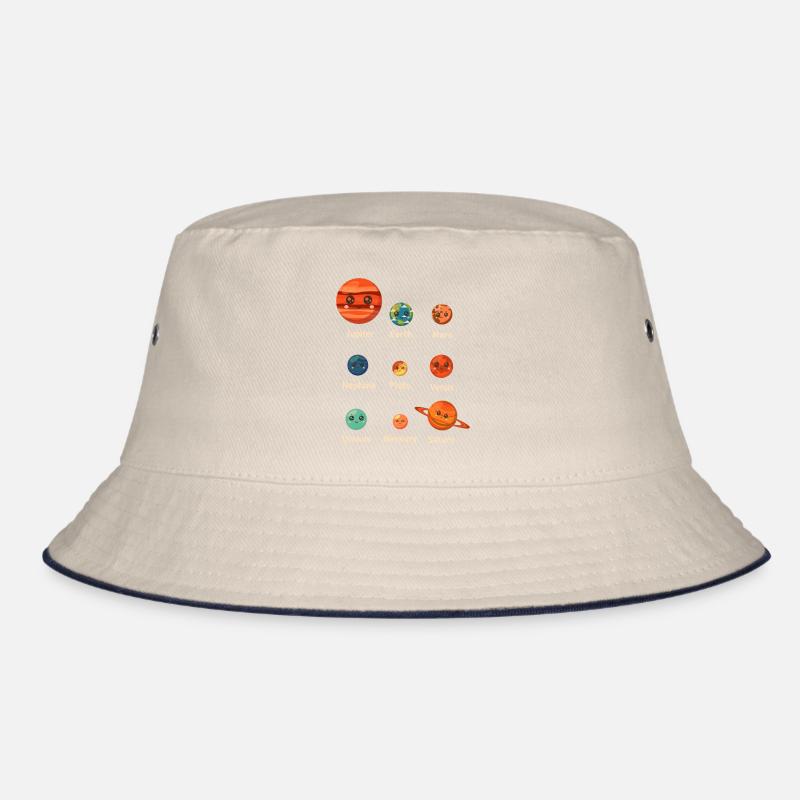 Solar System, Planets, Science Space, Astrology Bucket Hat