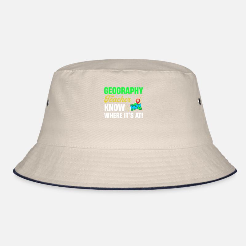 Geography teachers know what it's all about! Chair Bucket Hat