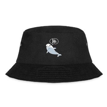 Baleine blanche Béluga - Bob - noir - Devant - Lela (165cm)