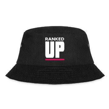 gamer nerd gameplay zocker online community - Bucket Hat - Schwarz - Vorne - Lela (165cm)