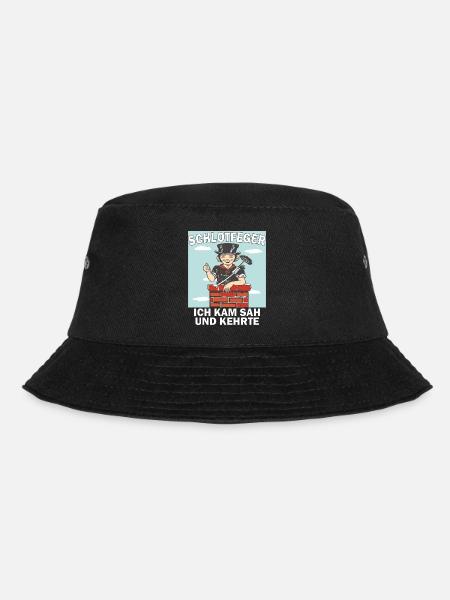 SCHLOTFEGER ICH KAM SAH UND KEHRTE - Bucket Hat - Schwarz