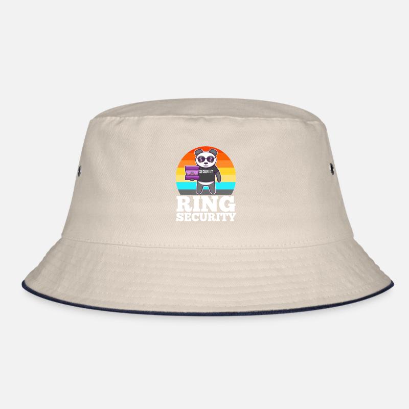 Ring Security Wedding Bucket Hat