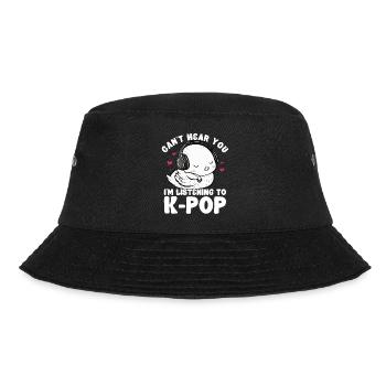 Je ne t’entends pas, j’écoute Kpop Duck K-pop - Bob - noir - Devant - Lela (165cm)