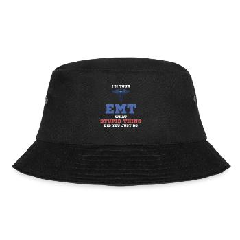 I'm your paramedic what a - Bucket Hat - black - Front - Lela (165cm)