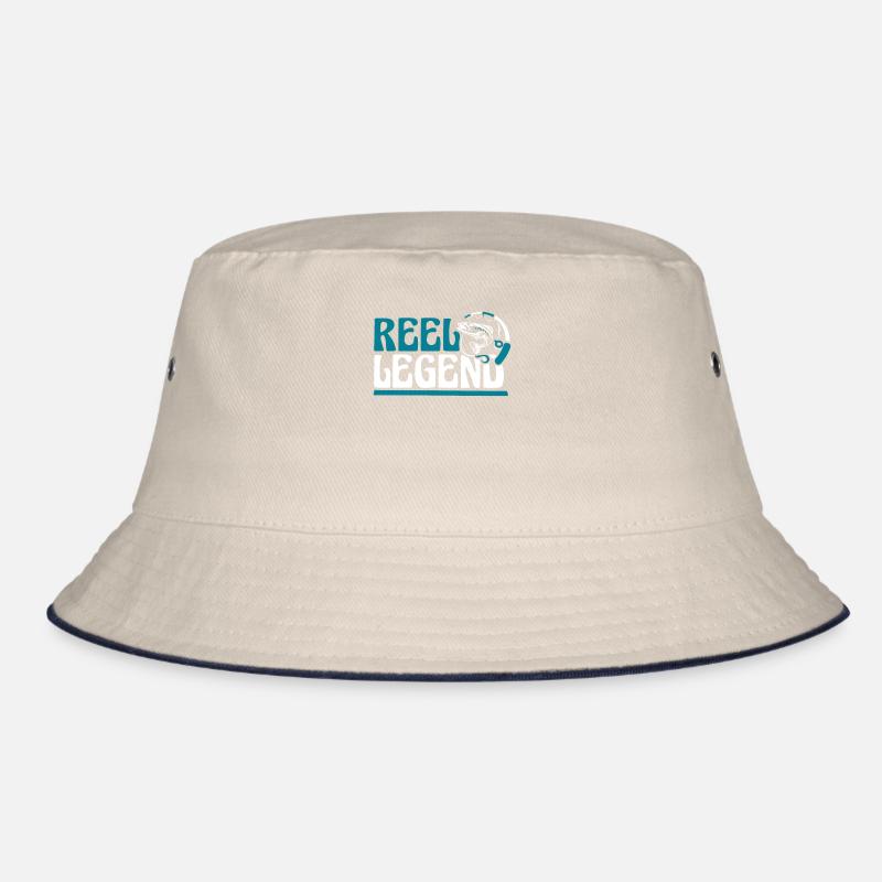 Reel Legend Fliegenfischer Spinnfischer Bucket Hat
