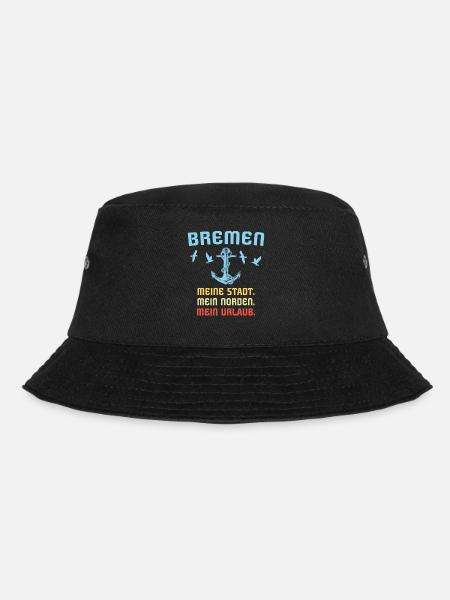 Bremen Sprüche - Bucket Hat - Schwarz