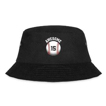 Fête de baseball du 15e anniversaire des enfants - Bob - noir - Devant - Lela (165cm)