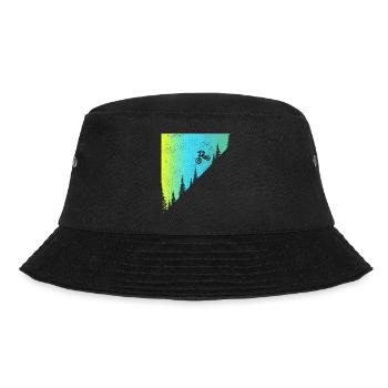 Mountain Bike MTB Downhill Biker Gift - Bucket Hat - black - Front - Lela (165cm)