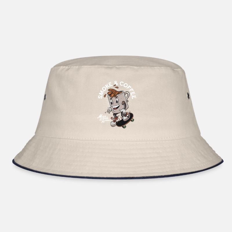 Cigarettes and coffee Bucket Hat