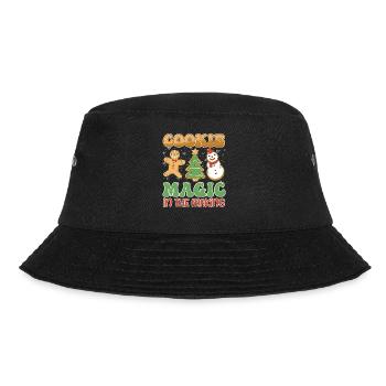 Cookie Magic in the Making Plätzchen Backfans - Bucket Hat - Schwarz - Vorne - Lela (165cm)