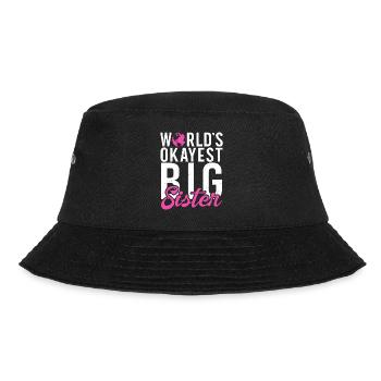 Big Sister Gift - Bucket Hat - black - Front - Lela (165cm)