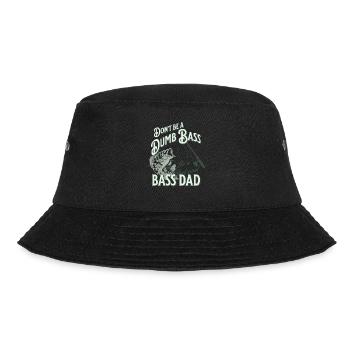 Drôle Don’t Be A Dumb Bass - Be A Reel Cool Dad - Bob - noir - Devant - Lela (165cm)