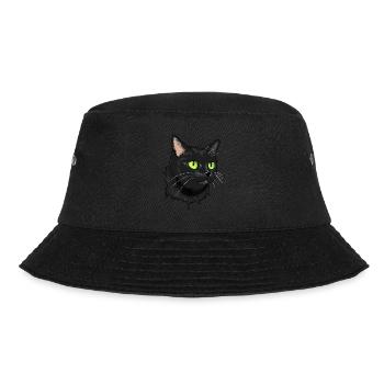 Chat noir Yeux verts - Bob - noir - Devant - Lela (165cm)