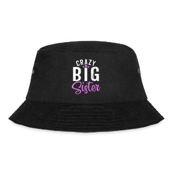 Big Sister Gift - Bucket Hat - black - Front - Lela (165cm)