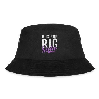 Big Sister Gift - Bucket Hat - black - Front - Lela (165cm)