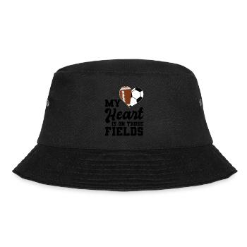 baller fussball baller Geschenk - Bucket Hat - Schwarz - Vorne - Lela (165cm)