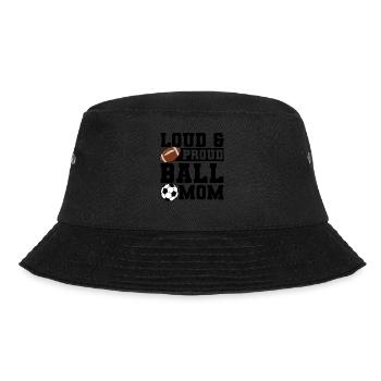 baller fussball baller Geschenk - Bucket Hat - Schwarz - Vorne - Lela (165cm)