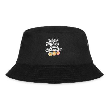 Weird Teachers Build Character Groovy School - Bucket Hat - black - Front - Lela (165cm)