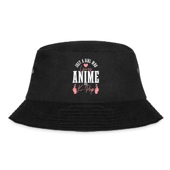 K-Pop-Fan Geschenk Koreanische Popmusik - Bucket Hat - Schwarz - Vorne - Lela (165cm)