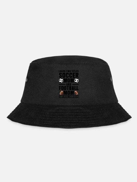 baller fussball baller Geschenk - Bucket Hat - Schwarz