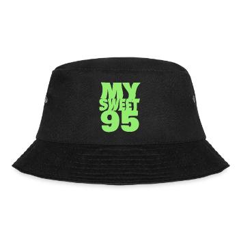 Birthday 95 - Bucket Hat - black - Front - Lela (165cm)
