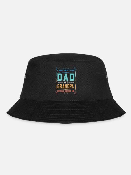 Opa Vatertag Opa Geschenk - Bucket Hat - Schwarz
