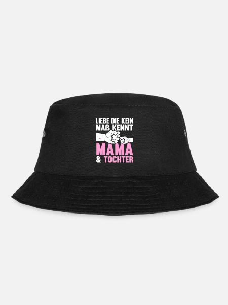 Mutter Muttertag Mama und Tochter - Bucket Hat - Schwarz