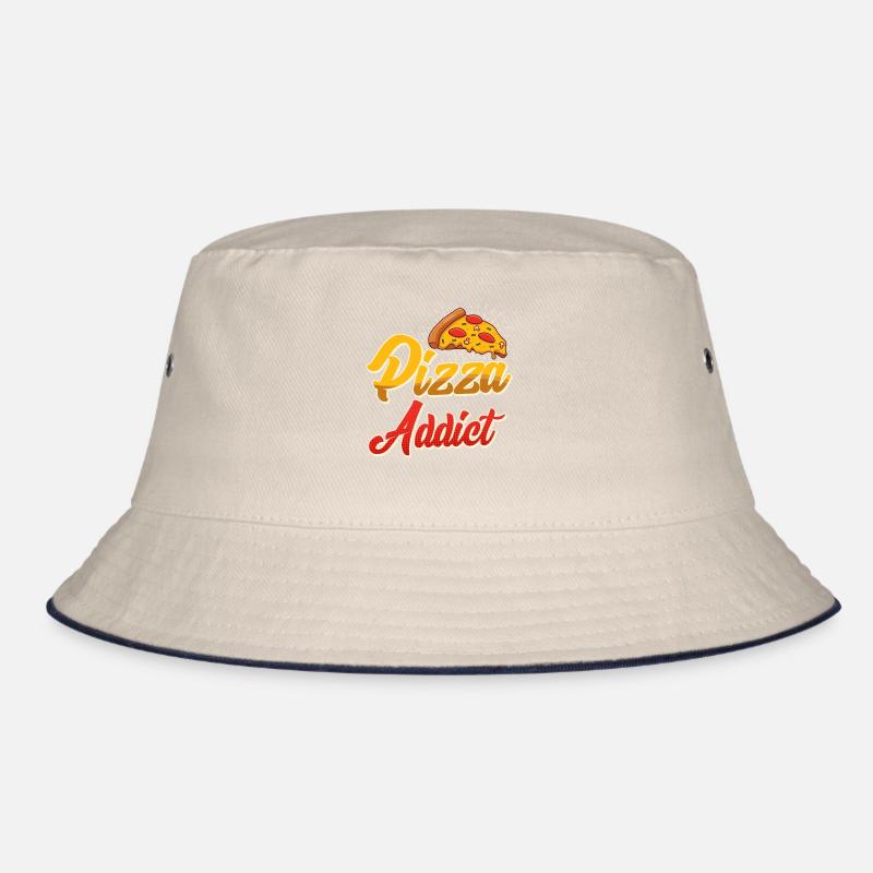 Pizza Addict Pizzabäcker Backfans Hobby Bäcker Bucket Hat