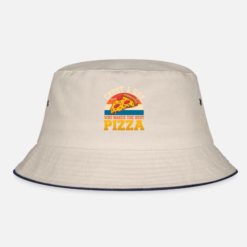 Pizzabäcker Curst a Guy who Makes Best Pizza Bucket Hat
