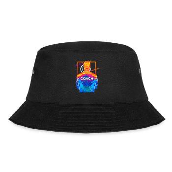 Trainer Coach Trainieren Training Sport Team - Bucket Hat - black - Front - Lela (165cm)