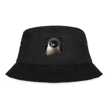 Penguins Realistic Penguin - Bucket Hat - black - Front - Lela (165cm)