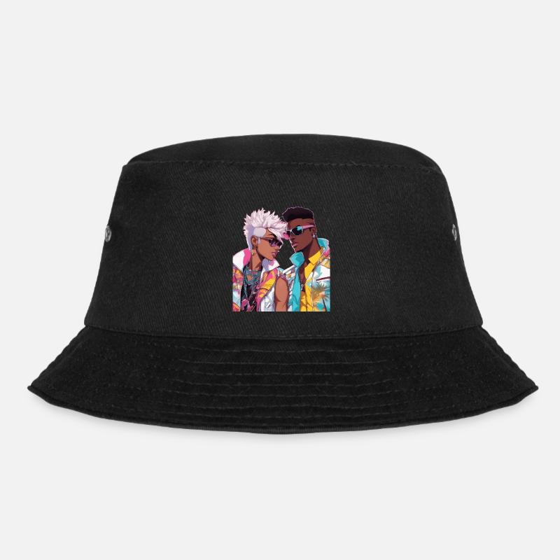 Anime Heart Skips Beats - Bucket Hat - black
