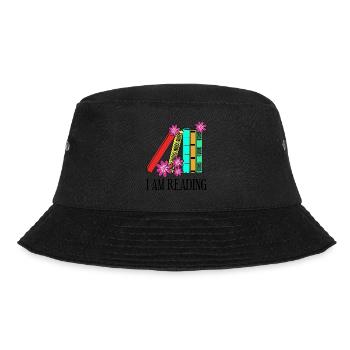 Reading Books Book Bookworm Read - Bucket Hat - black - Front - Lela (165cm)