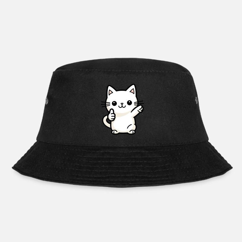 Cat - Dabbing Cat - Bob - noir